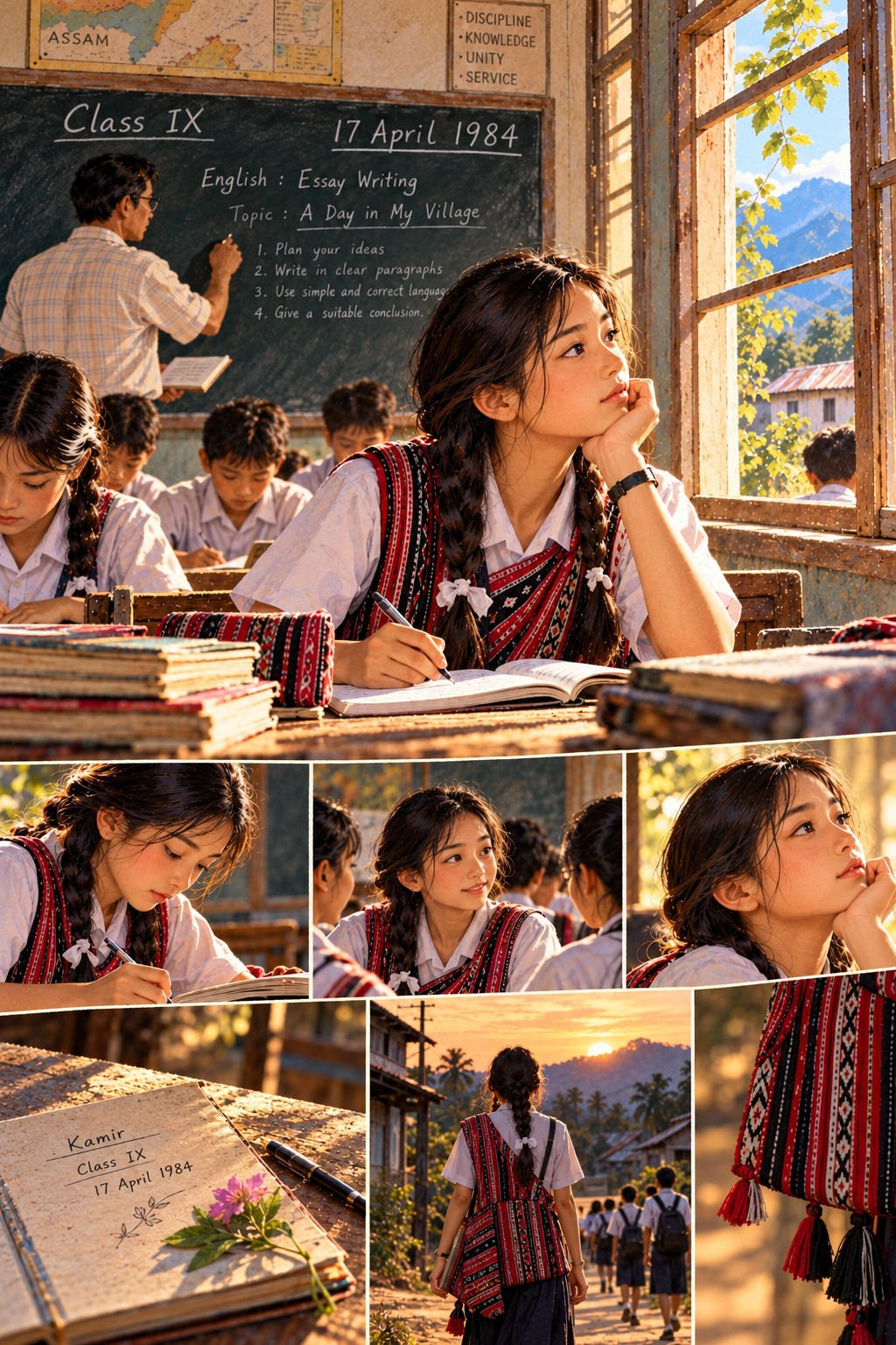 THE BOY AT THE THIRD DESK