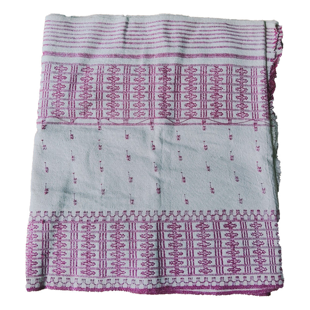 Handwoven Pini Honki (Eri silk) with | Traditional Backstrap Loom