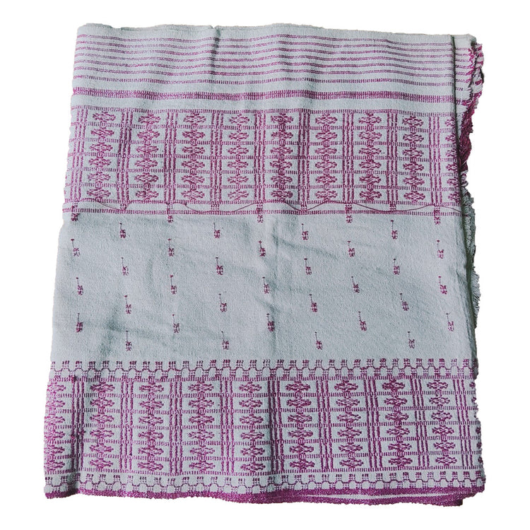 Handwoven Pini Honki (Eri silk) with | Traditional Backstrap Loom